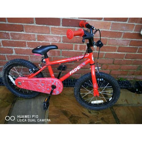 Child's Red bike