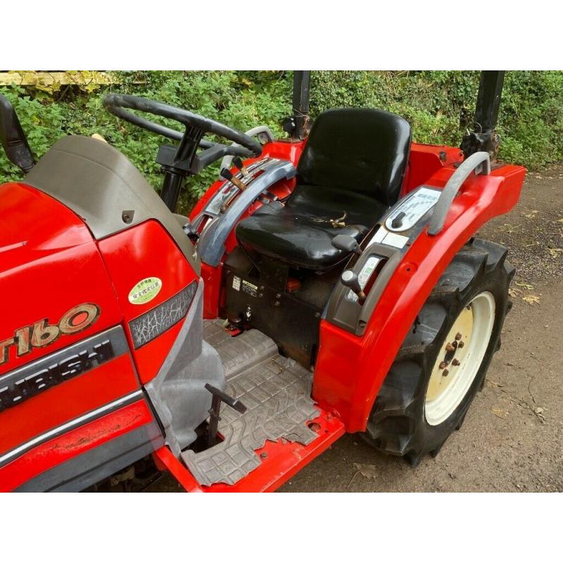 Mitsubishi MT160 4WD Compact Tractor, Attachments available *** WATCH VIDEO ***