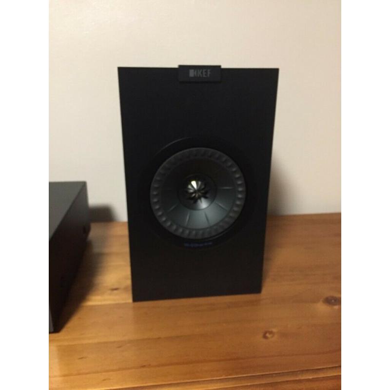 yamaha hifi and kef q150 speakers