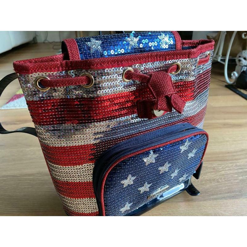 Girls glitter backpack