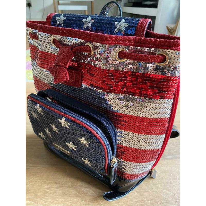 Girls glitter backpack