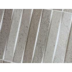 5 600 x 300 mm brand new beige cream brown stripey tiles