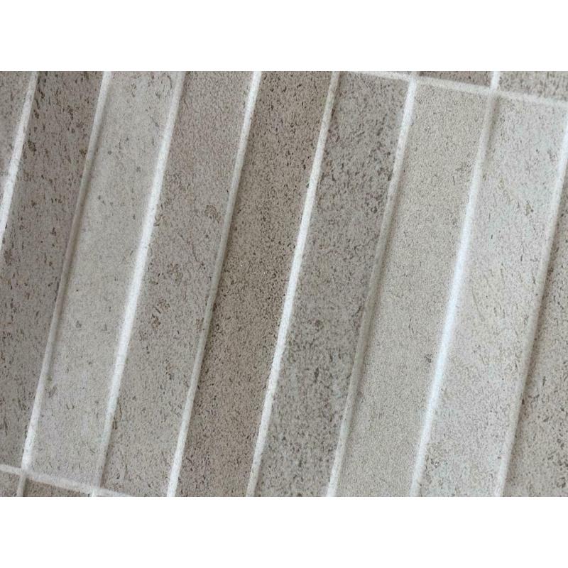 5 600 x 300 mm brand new beige cream brown stripey tiles