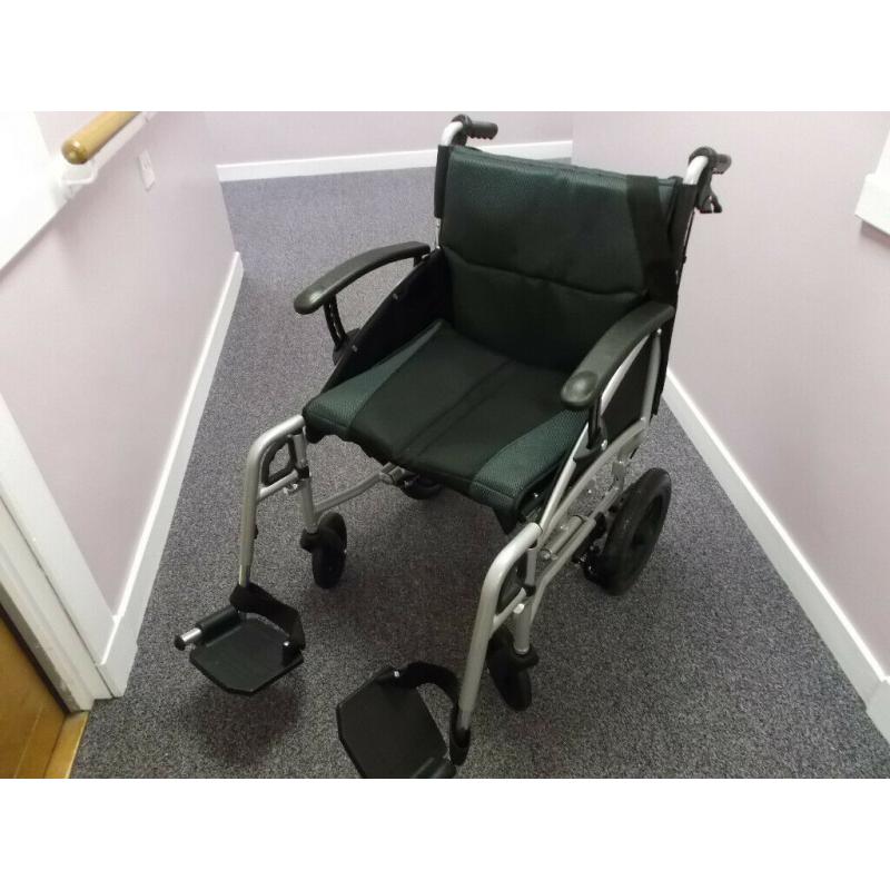 Wheelchair 2mths old never used (?250 new) Plus Warm Waterproof Cover