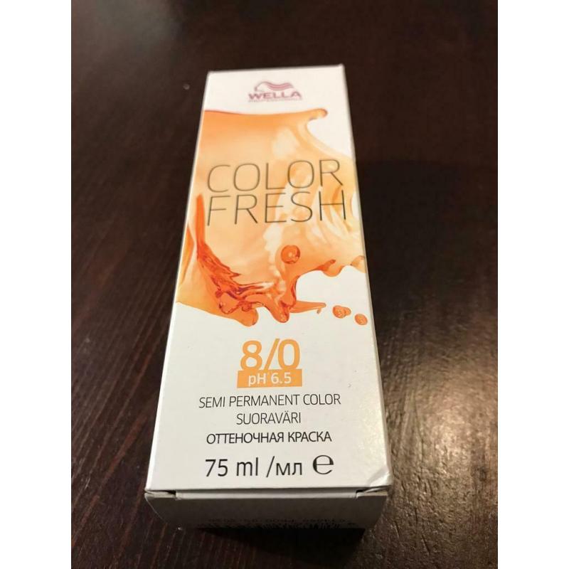 Wella professional hair color ( light blonde)