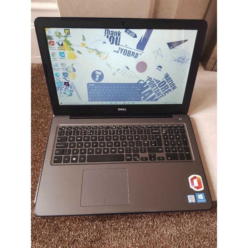 DELL inspiron 15-5000 (i3) 7TH GEN FAST DDR4 RAM OFFICE.2019 LIFETIME HD 15.6" WS LAPTOP QUICK