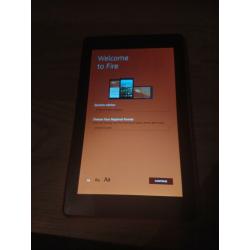 Red fire 7 tablet unknown memory size