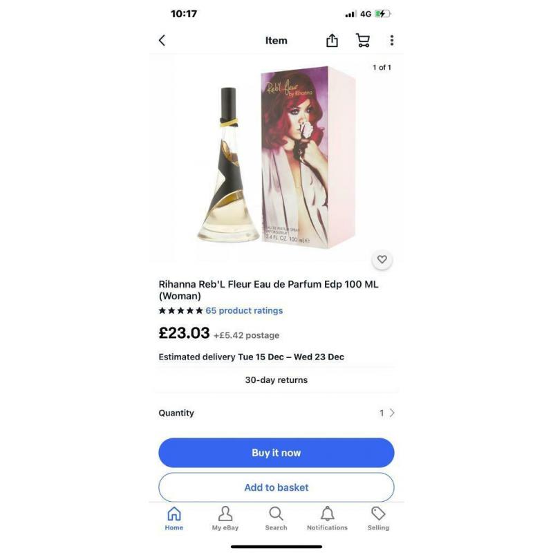 Perfume spray various prices