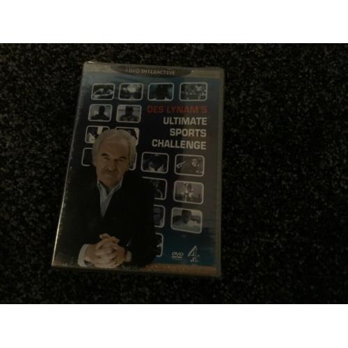 Des Lynams ultimate sports challenge. DVD game. Unopened.
