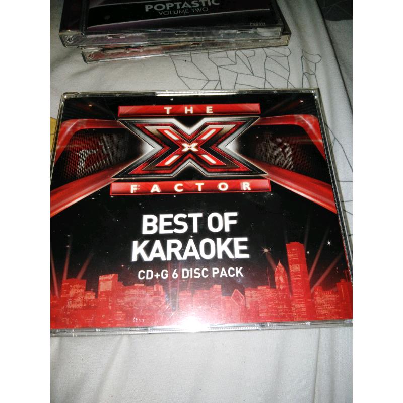 X factor 6 cdg set karaoke