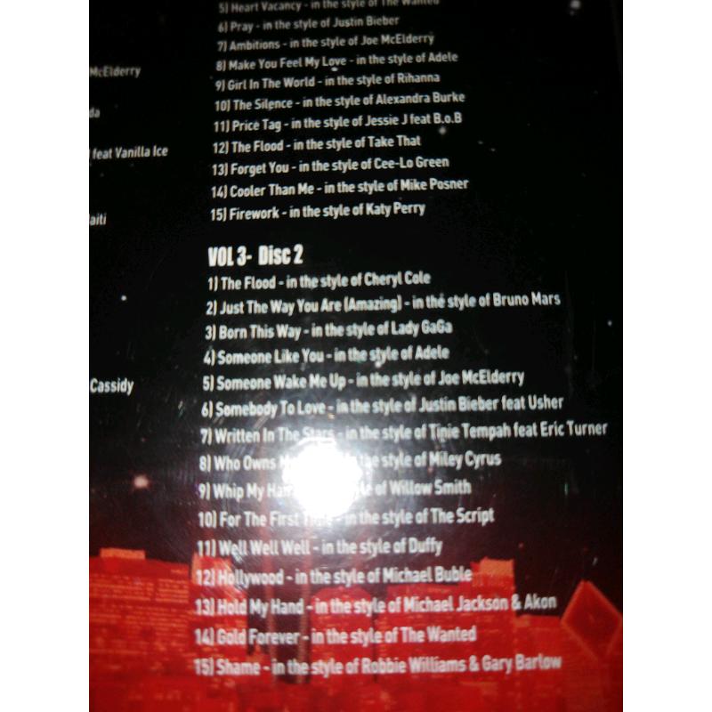 X factor 6 cdg set karaoke
