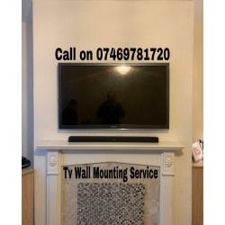 Tv Wall Mounting Service, Tel:07469781720
