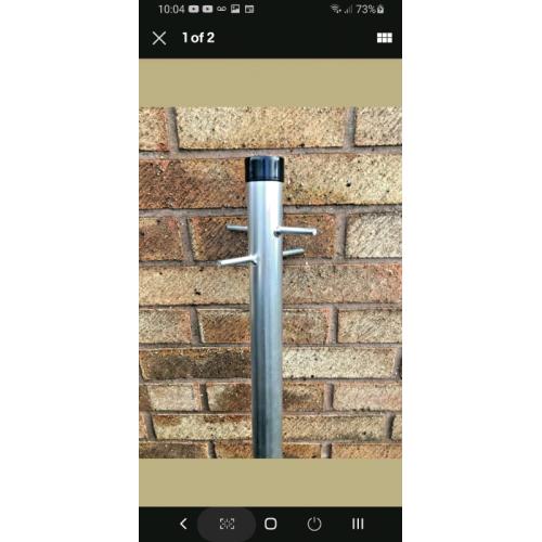 Wanted ... washing line metal pole 2.4 or 3 meters