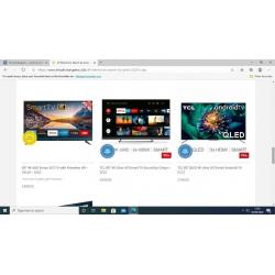 New Televisions 55 inch 4K UHD Smart LED TV - SALE ON ALL TV'S Deliver UK Only