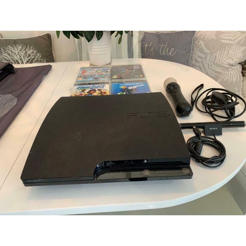 PlayStation 3 with 4Games and Controller