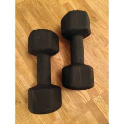 10kg Core Balance Neoprene Hex Dumbbells (pair)
