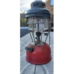 VINTAGE RED TILLEY OIL PARAFFIN STORM LANTERN