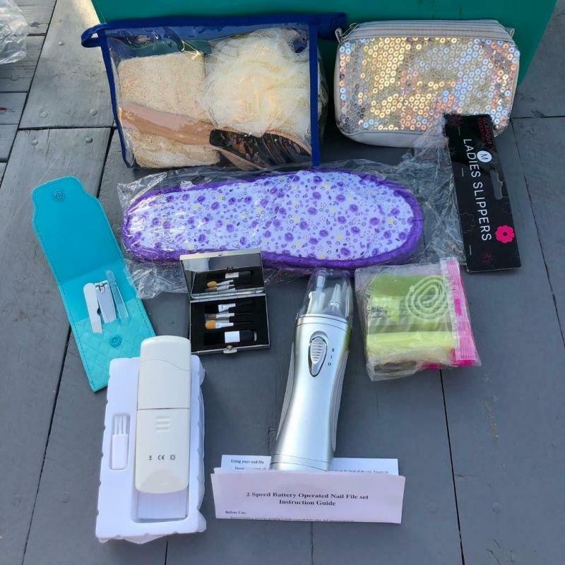 Collection of pampering items