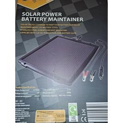 Solar Panel Battery Maintainer - still in box