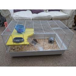 Large cage for Hamster, guinea pig etc.