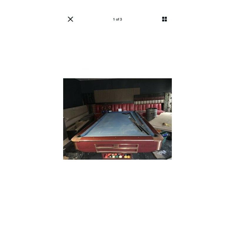 Pool table