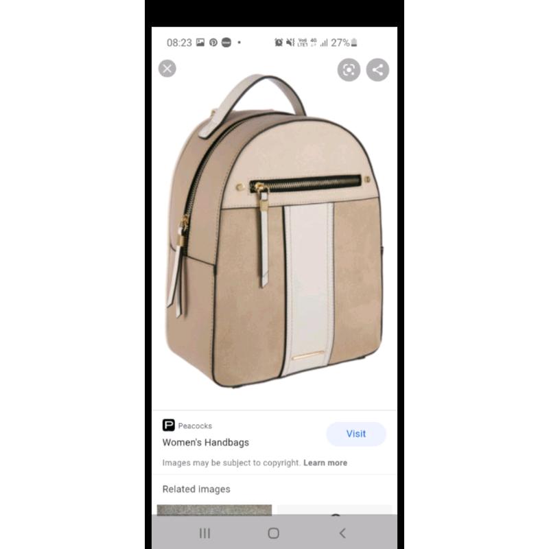 Brand new backpack