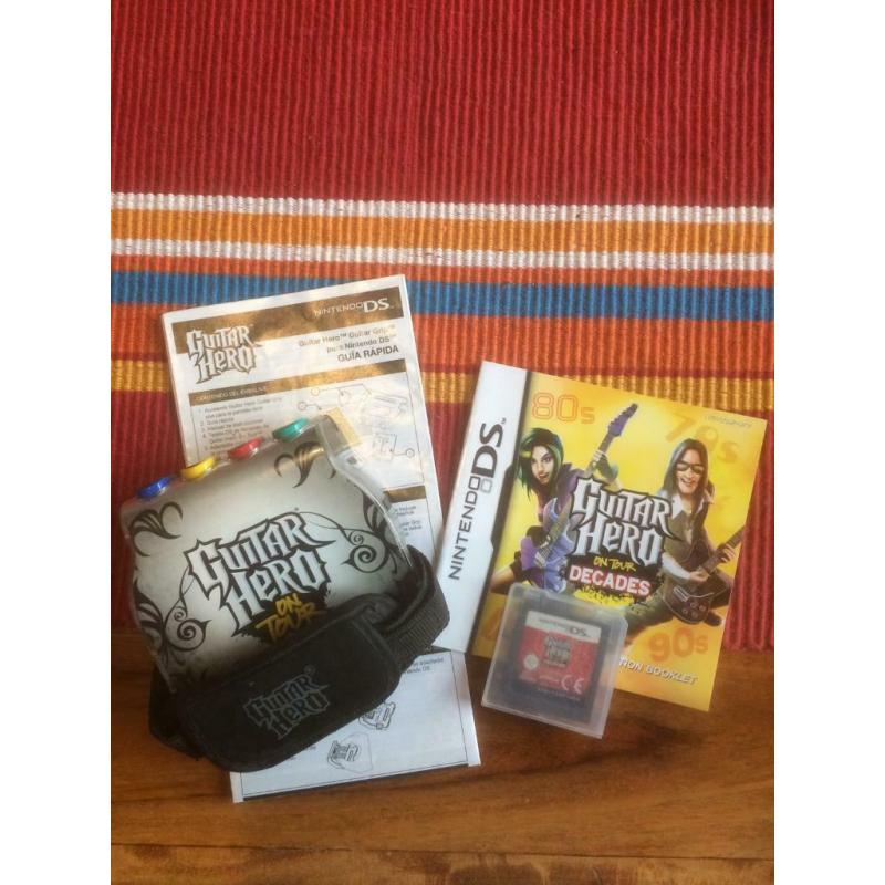Guitar Hero on Tour Grip and DS game