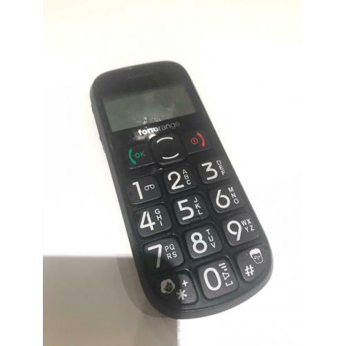 FoneRange UKEZ838A Unlocked Black Mobile Phone