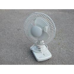 PIFCO OSCILLATING TWO SPEED DESK FAN. PICK UP CROMFORD OR NOTTINGHAM