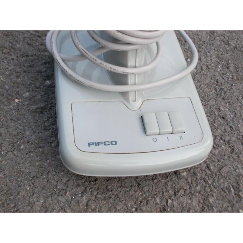 PIFCO OSCILLATING TWO SPEED DESK FAN. PICK UP CROMFORD OR NOTTINGHAM
