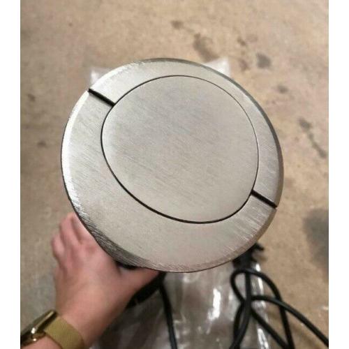 Kengo POP-UP SOCKET with 3 Sockets and 2 USB Charger Ports ? Satin nickel