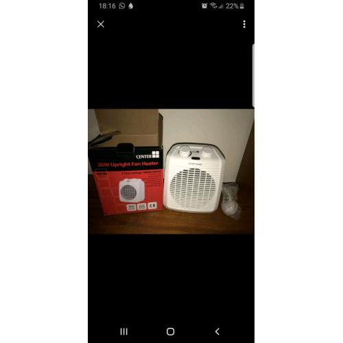 Brand New 2x Electric 2k watt heaters