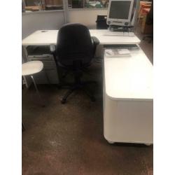 Blue Stackable Office Chair
