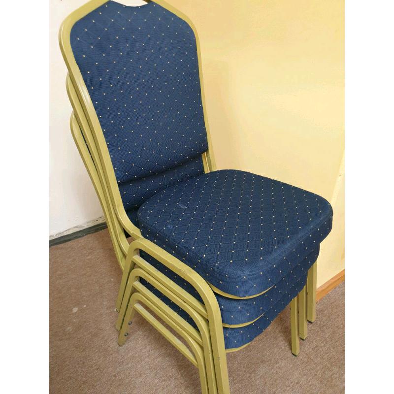 Stackable chairs meeting banquet