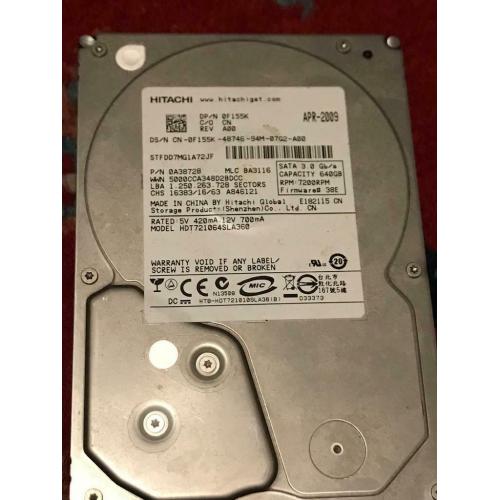 SATA HDD (Brand new condition)