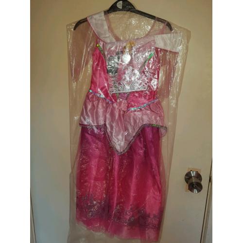 Sleeping beauty princess dress- age 5/6 years