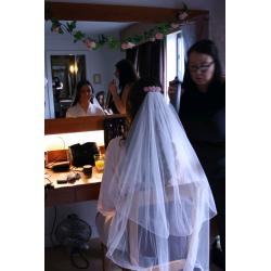 Wedding veil (without flowers)