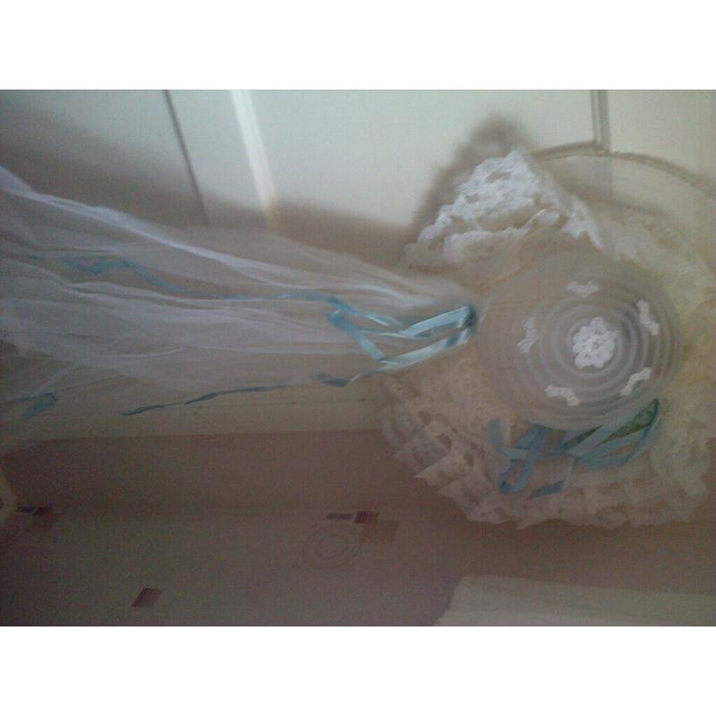 Vintage Wedding Dress - size 10 approx