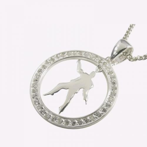 Elvis Presley Signature style silhouette pendant necklace