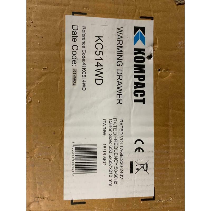 KOMPACT 14CM WARMING DRAWER - KC514WD