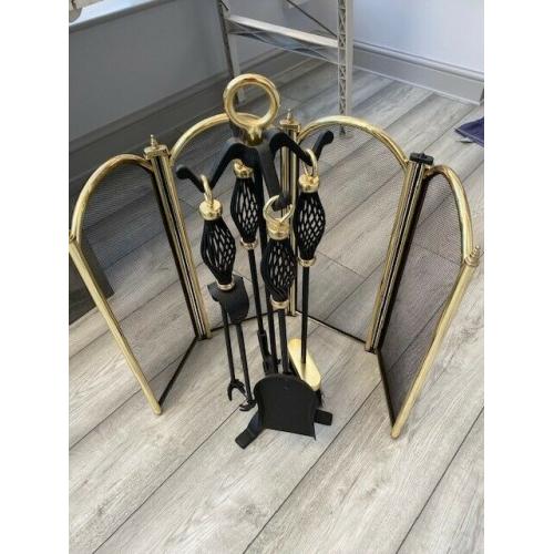 Fire set .UNUSED Ideal for log burner and open fire