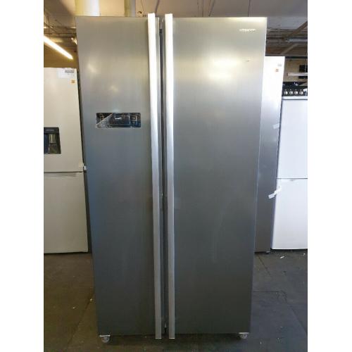 KENWOOD KSBSX20 A+ Frost Free American-Style Fridge Freezer - Inox