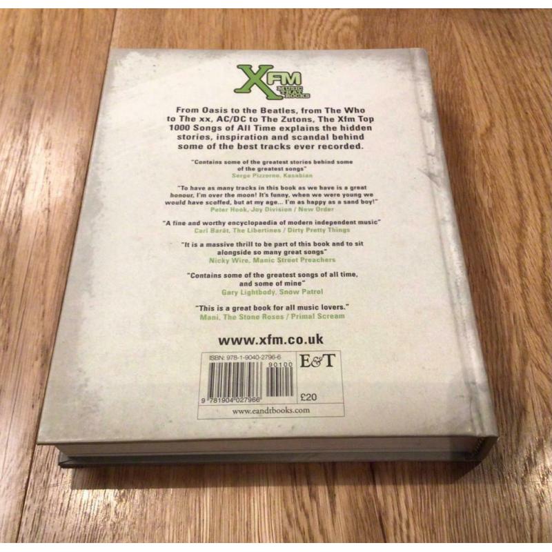 The Xfm Top 1000 Songs of All Time - Book