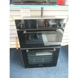 Bosch HBM13B160B Built In/Integrated Electric Double Oven Black