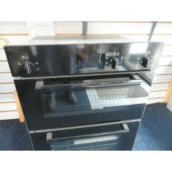 Bosch HBM13B160B Built In/Integrated Electric Double Oven Black