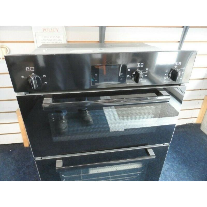 Bosch HBM13B160B Built In/Integrated Electric Double Oven Black