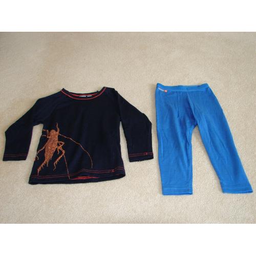 100% NEW ZEALAND WOOL KIDS THERMALS - AGE 1 - ICEBREAKER