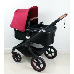 Bugaboo Fox - Black and Ruby Red