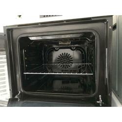 Stainless steel statesman 60cm by 60cm integrated electric grill & fan assets ovens with guarantee