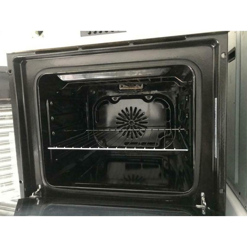 Stainless steel statesman 60cm by 60cm integrated electric grill & fan assets ovens with guarantee